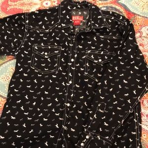 Great for brothers!! Boys Western shirt